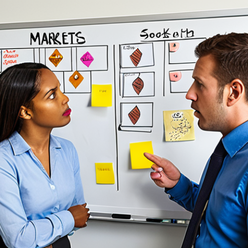 Home 11 **
A diverse team brainstorming and identifying potential risks in a modern office. Sticky notes with various risk categories (financial, operational, market, etc.) are displayed on a whiteboard. The atmosphere is collaborative and proactive, with team members actively discussing and analyzing different scenarios.
**